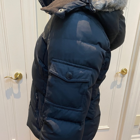 Black Aeropostale puffer down jacket - Picture 3 of 8
